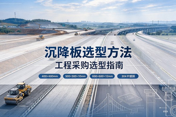 广安沉降板选择方法