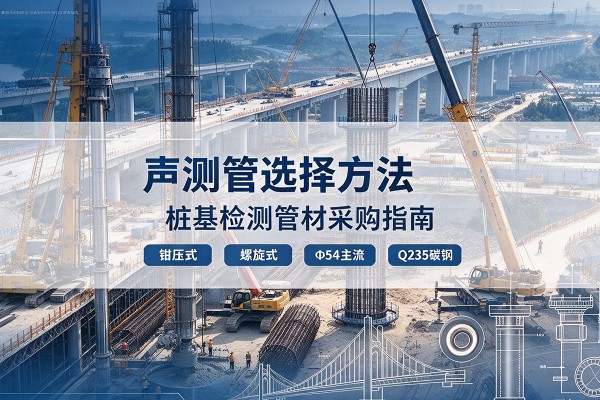 广安声测管选型标准
